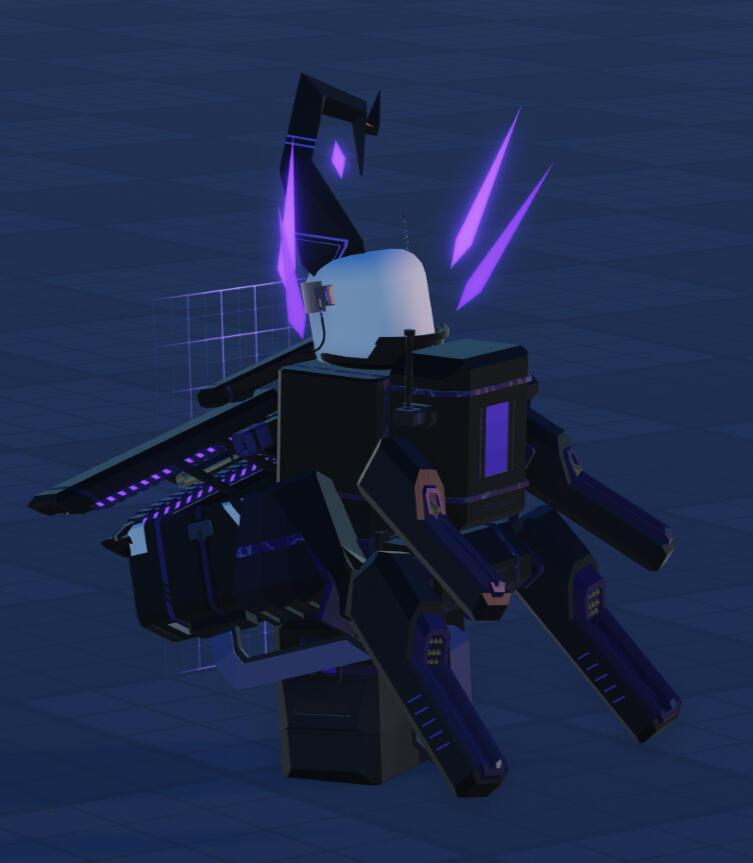 Fully geared Atruli from back view