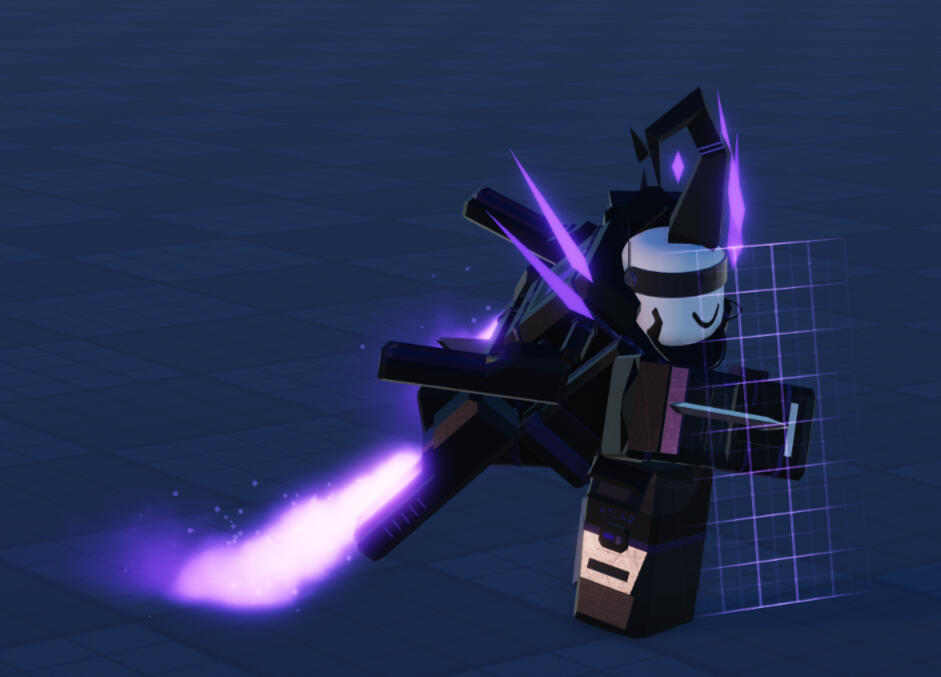 Atruli sprinting with his shield up along with the primary Aerojet activated