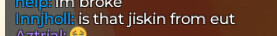 "is that jiskin from eut"
